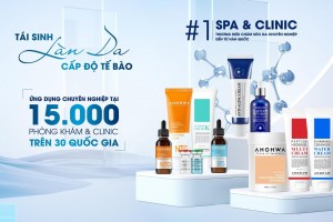 TT Cosmeutical phân phối sản phẩm AHOHWA chính hãng - Dược mỹ phẩm sinh học tái sinh làn da cấp độ tế bào