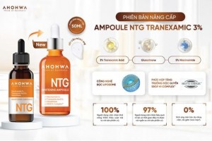 Ampoule NTG Tranexamic 3% phiên bản cải tiến ‘Đã tốt nay còn tốt hơn’