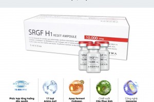Kết hợp SRGF H1 Reset Ampoule và Perfect Repair Cream trong liệu trịnh điều trị Sẹo