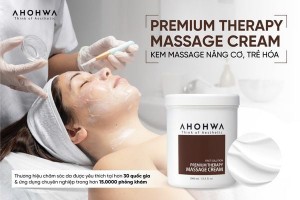 Review Premium Therapy Massage Cream - Kem Massage nâng cơ chuyên dụng cho Spa - Clinic - TMV
