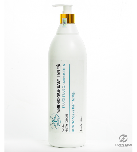 Cream dưỡng trắng da body Huyết Yến Be-Y (1000ml)