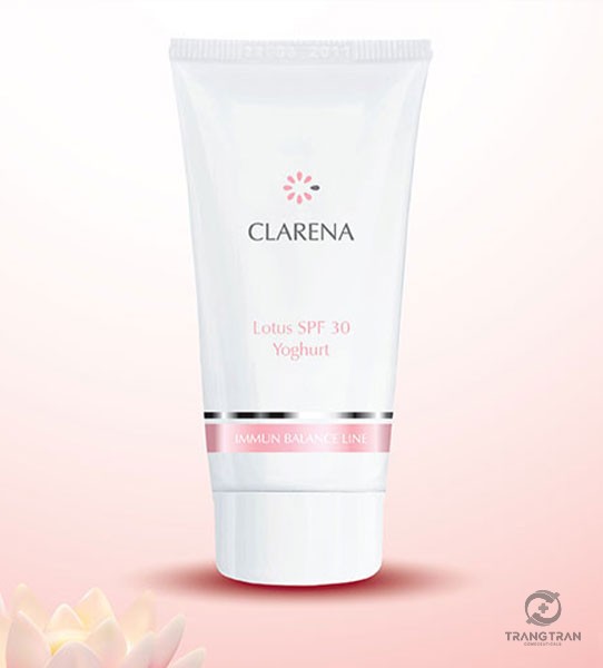 Kem chống nắng SPF30 với chiết xuất sữa chua lên men và hoa sen Lotus SPF30 Yoghurt