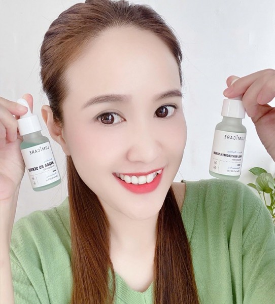 Combo Tinh chất peel da sinh học, sạch mụn, thâm nám Lumicare chính hãng