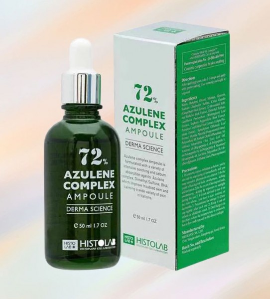 Tinh chất giảm mụn kháng viêm -  Histolab 72% Azulene Complex Ampoule Derma Science