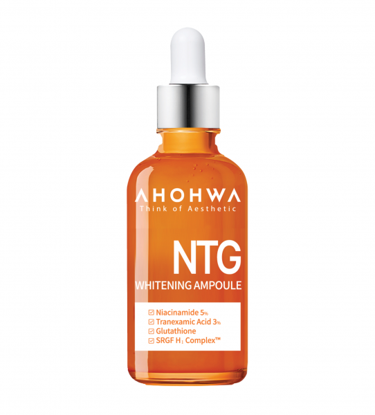 Tinh Chất Hỗ Trợ Làm Sáng Da, Giảm Đỏ, Cân Bằng Sắc Tố - Ahohwa NTG Whitening Ampoule 50ml