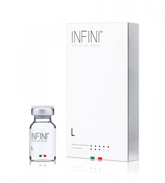 Meso cocktail 75mg HA giảm nếp nhăn, trẻ hóa da Infini Premium Meso L
