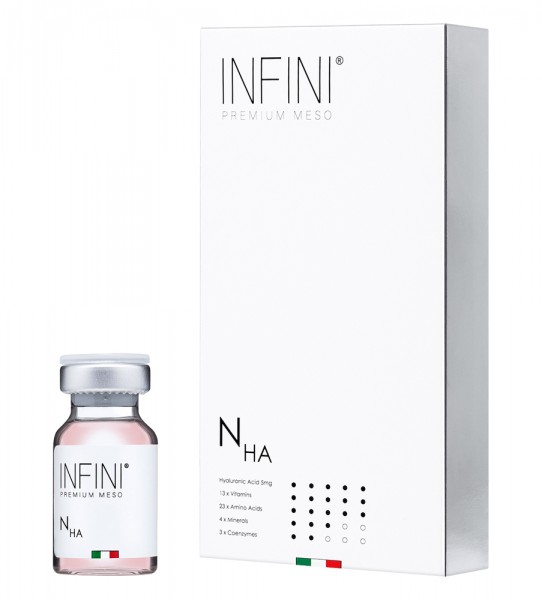 Cocktail HA 5mg/10ml trẻ hóa da cấp độ 2 Infini Premium Meso NHA 