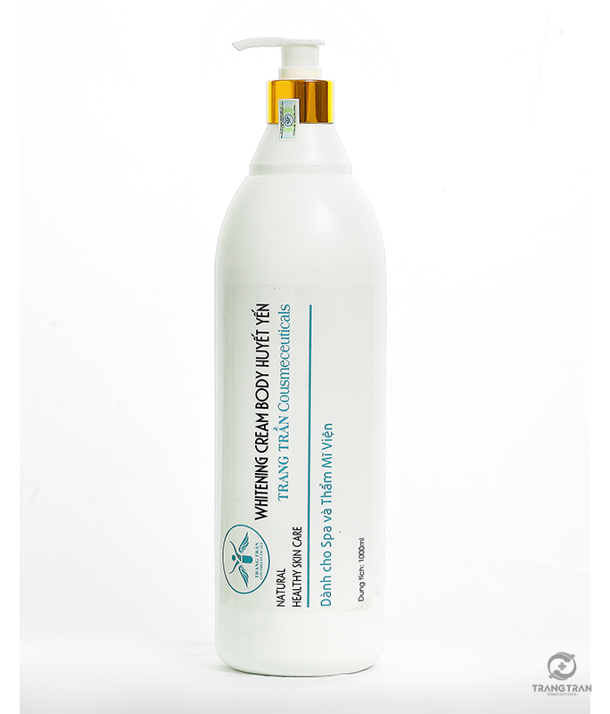 Cream dưỡng trắng da body Huyết Yến Be-Y (1000ml)