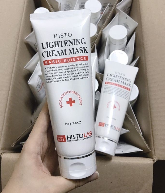 Mặt nạ kem sinh học dưỡng trắng da Histolab - Histo Lightening Cream Mask Basic Scien