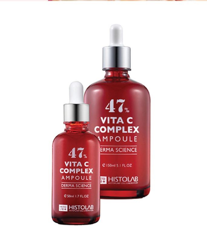 Tinh chất dưỡng trắng da, mờ thâm nám Histolab chính hãng - Serum Vita C Complex Ampoule 47%