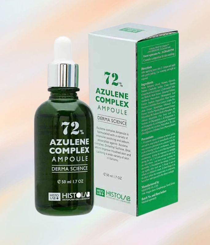 Tinh chất giảm mụn kháng viêm -  Histolab 72% Azulene Complex Ampoule Derma Science