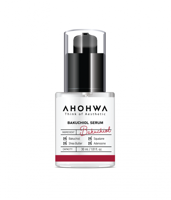 Tinh Chất Hỗ Trợ Phục Hồi, Làm Mịn Da, Giảm Nếp Nhăn Bakuchiol - Ahohwa Bakuchiol Serum 30ml