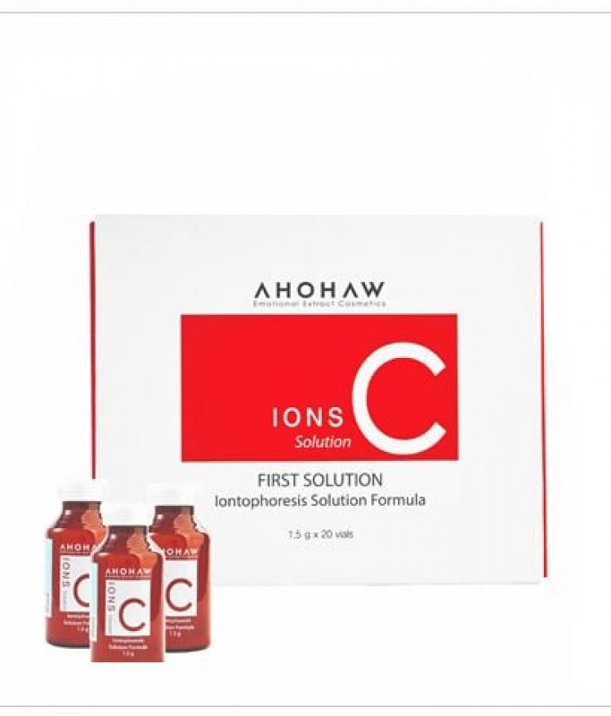 Bột vitamin C nguyên chất M.A.P - Ahohwa Ions C Solution - Hộp 20 lọ x 1.5gr
