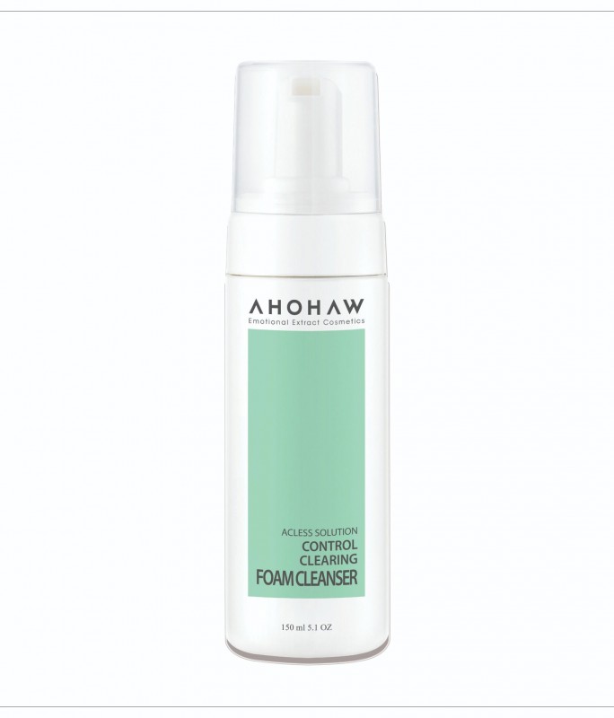 Sữa Rửa Mặt Dạng Bọt Dành Cho Da Dầu Mụn - Ahohwa Control Clearing Foam Cleanser 150ml