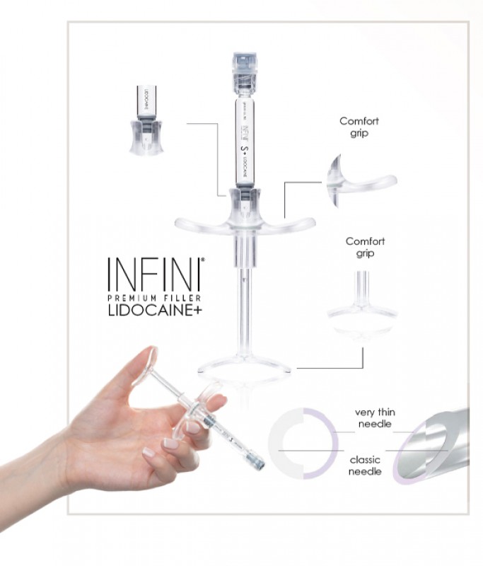 Tinh chất giảm nhăn, trẻ hóa đôi môi căng đầy Infini Premium Filler Soft Lips+ Lidocaine