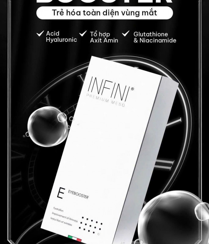 Tinh chất mờ nhăn, trẻ hóa vùng da mắt sáng khỏe Infini Meso E Eyebooster