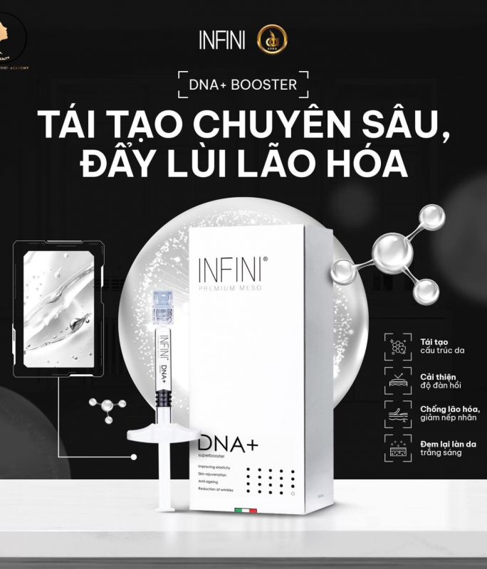 Tinh chất tái tạo sâu, bảo vệ tế bào da khỏi tổn thương Infini DNA+ Booster 
