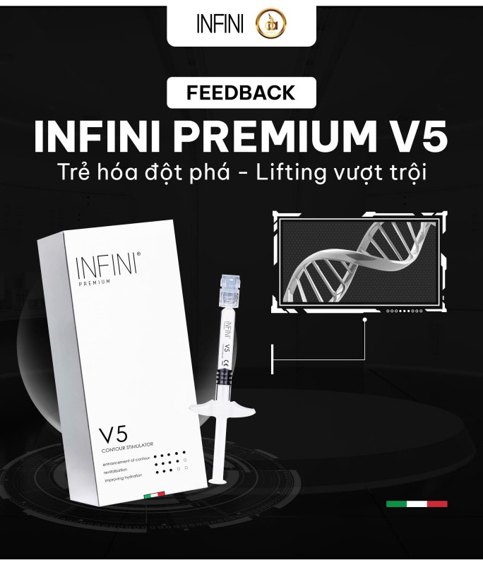Tinh chất BAP cải thiện nếp nhăn nông, căng mướt da Infini Premium V5 Contour Stimulator