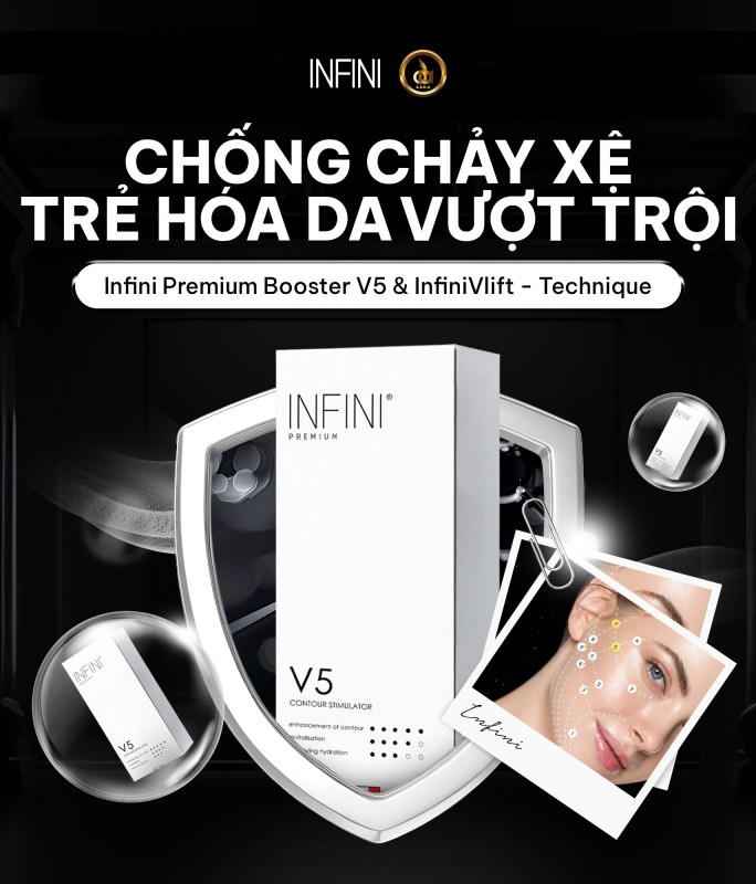 Tinh chất BAP cải thiện nếp nhăn nông, căng mướt da Infini Premium V5 Contour Stimulator