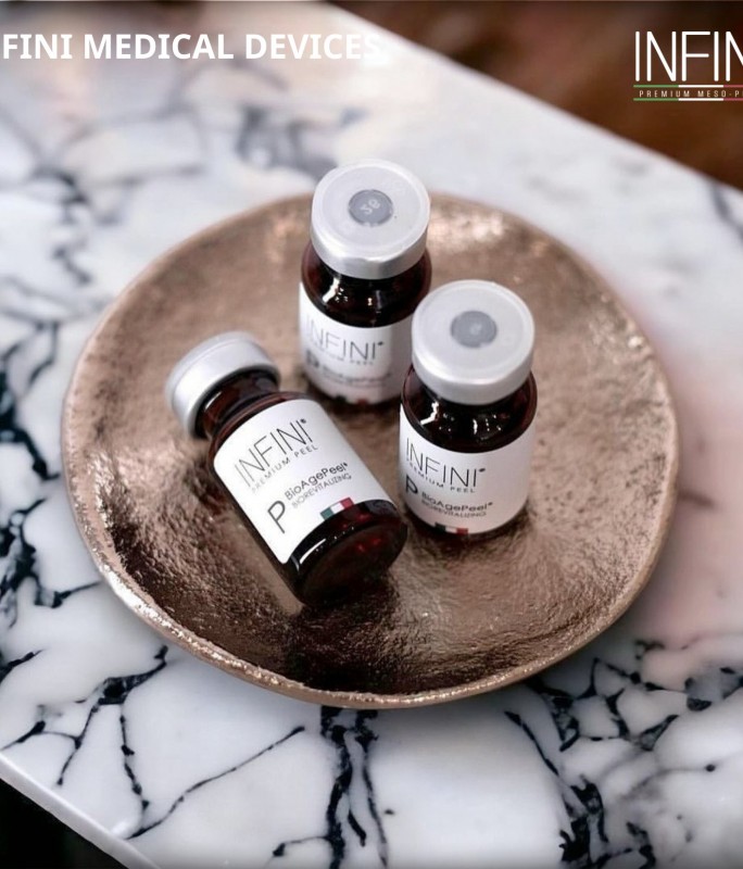 Dung dịch Peel da nám, mụn, trẻ hoá căng sáng Infini Premium Bioagepeel