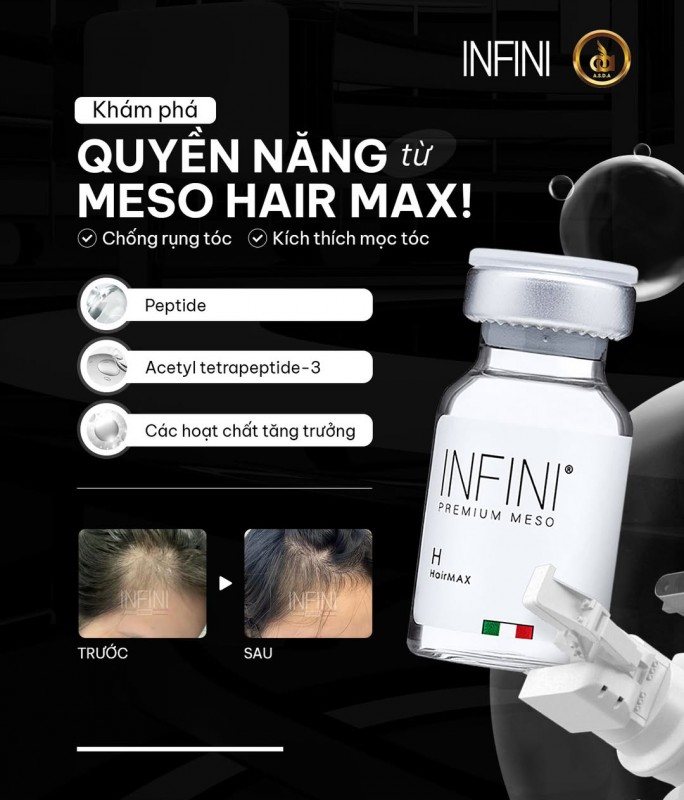 Tinh chất chống rụng, kích thích mọc tóc chắc khỏe Infini Premium Meso H HairMAX