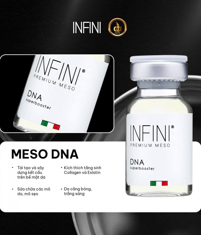 Tinh chất sửa chữa, phục hồi da tổn thương và tái sinh làn da Infini DNA Superbooster