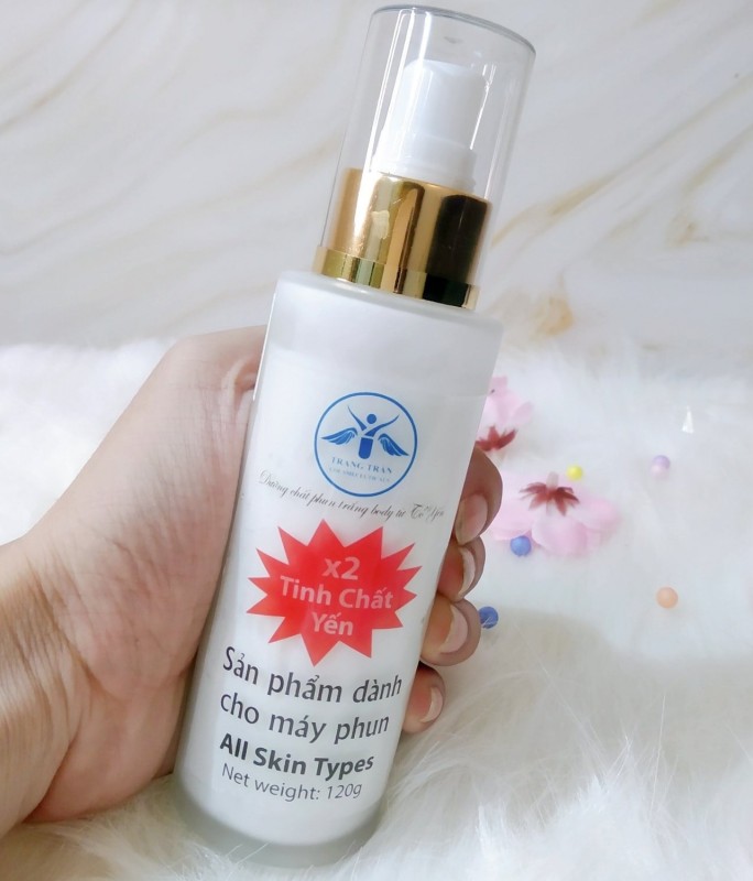 Lotion 2in1 dưỡng trắng chống nắng từ tinh chất tổ yến (tinh chất dịch yến dành cho máy phun)