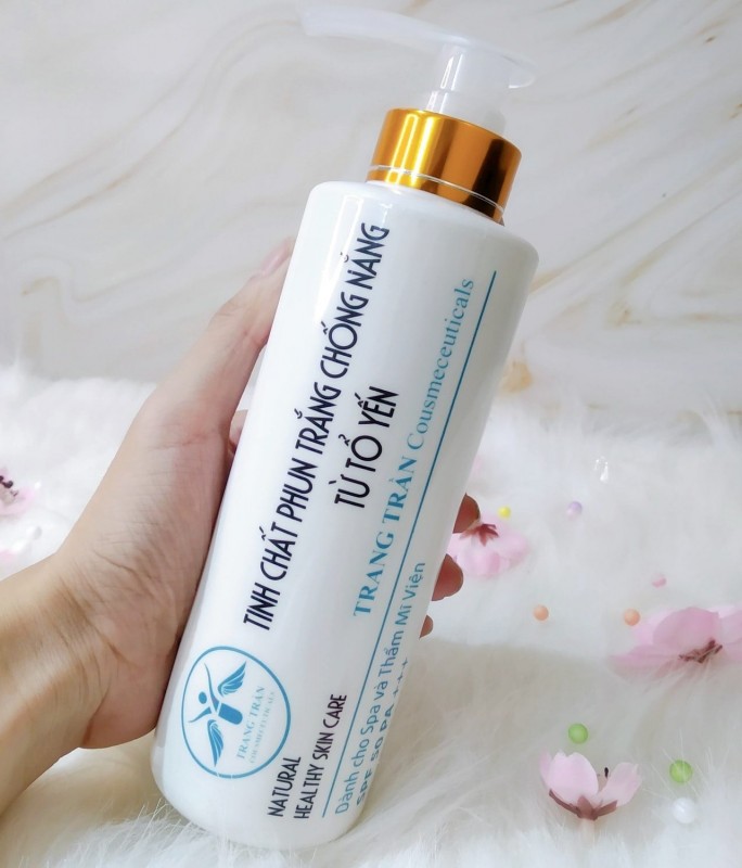 Lotion 2in1 dưỡng trắng chống nắng từ tinh chất tổ yến collagen 500ml